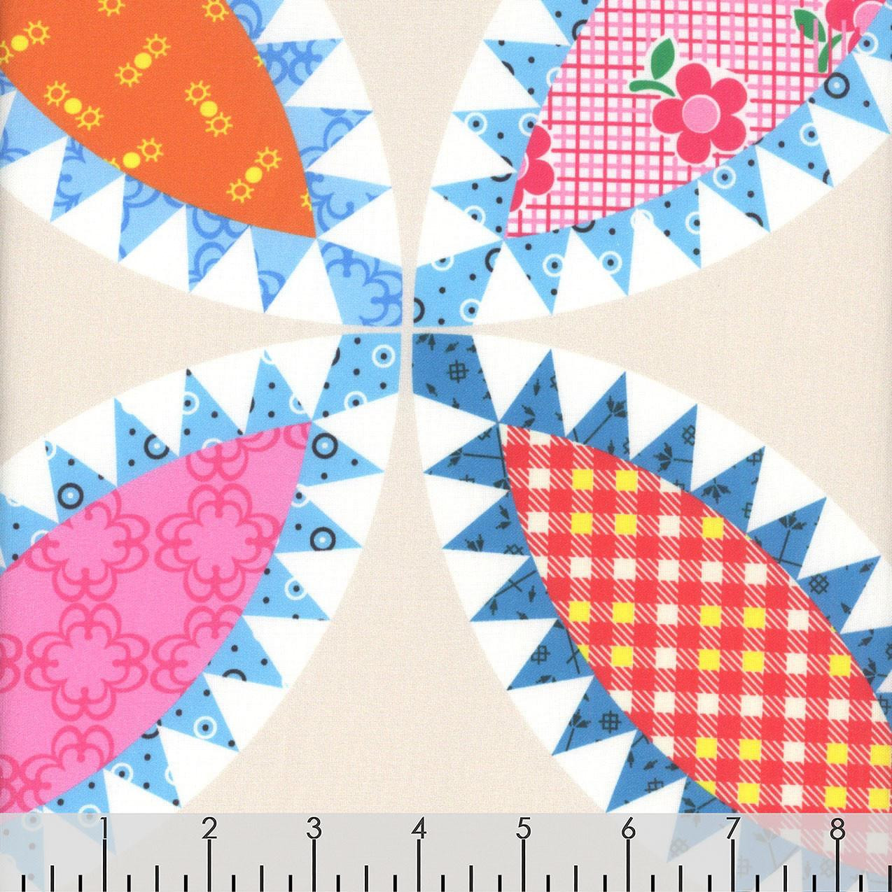 Windham Fabrics Made Easy Denyse Schmidt Cheater Quilt Pearl Cream