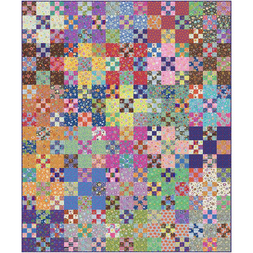 FreeSpirit Fabrics Kaffe Fassett Ode to Roman Glass Nine Patch