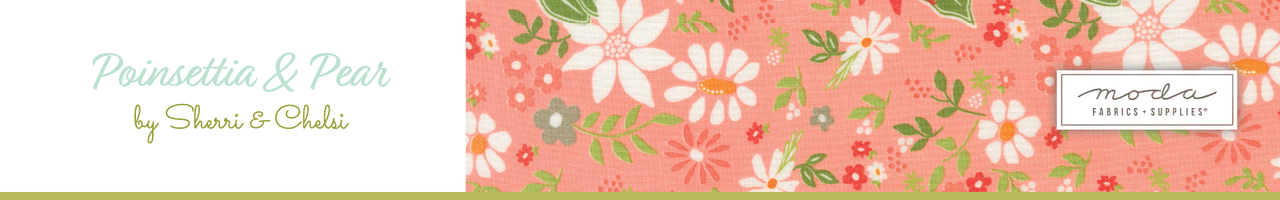 Poinsettia and Pear by Sherri and Chelsi