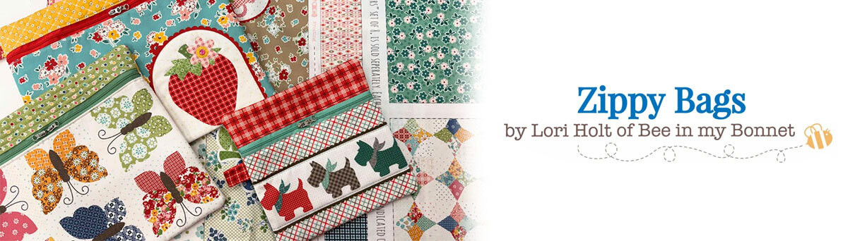 Zippy Bag and Tote Bag Panels by Lori Holt