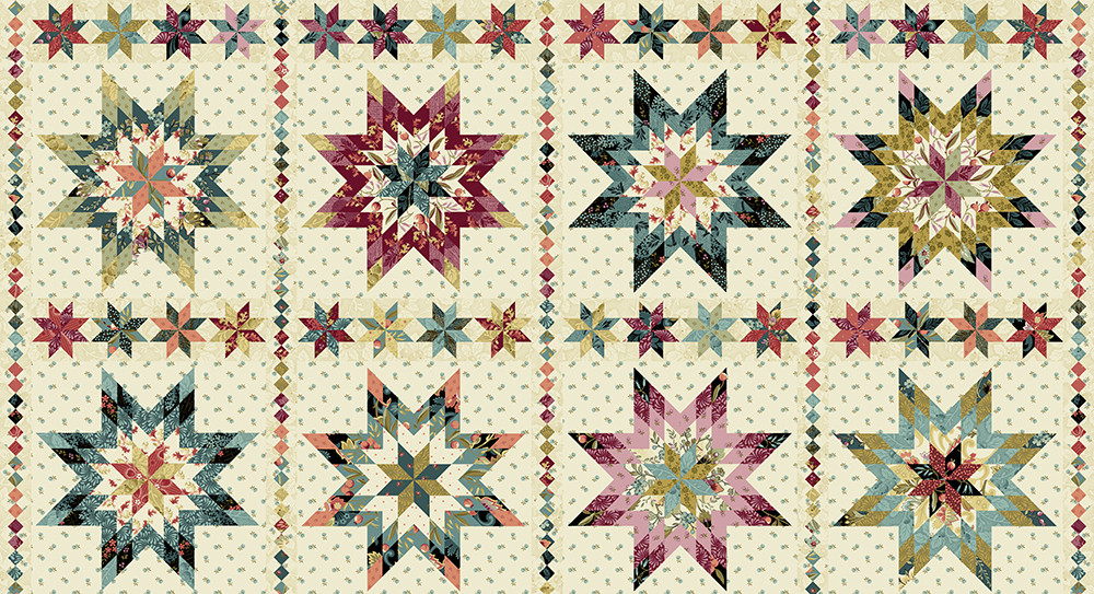 Dahlia Fabrics by Laundry Basket Quilts