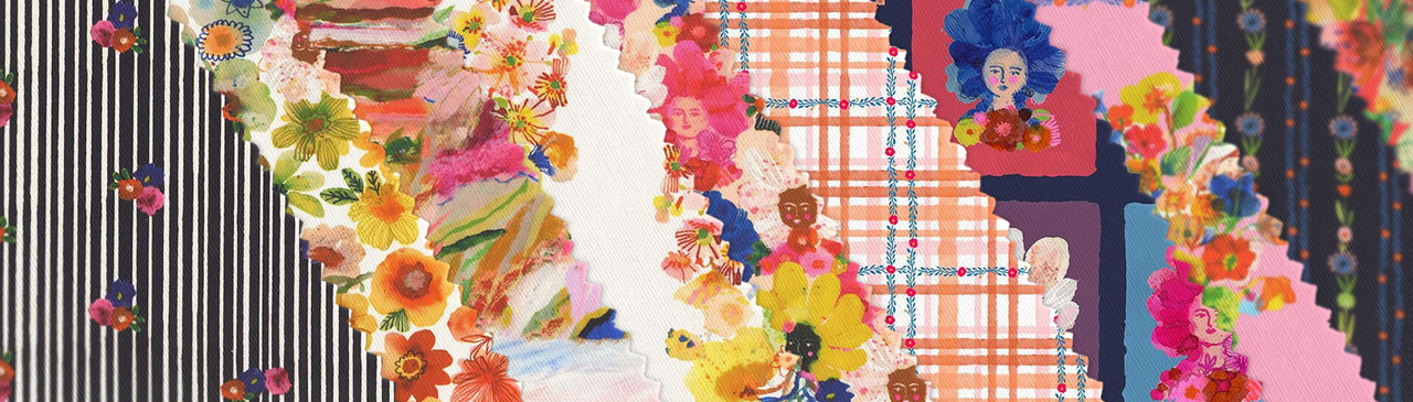 Pompadours in Pink by Carolyn Gavin