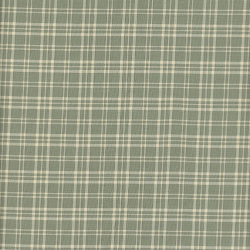 Andover Fabrics Jingle Bell by Laundry Basket Quilts Pajama Plaid Vintage Blue