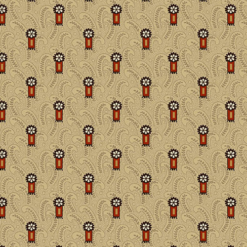 Andover Fabrics Madison Manor Revisited by Jo Morton Firecracker Cream
