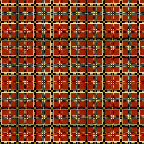 Andover Fabrics Madison Manor Revisited by Jo Morton Plaid Red