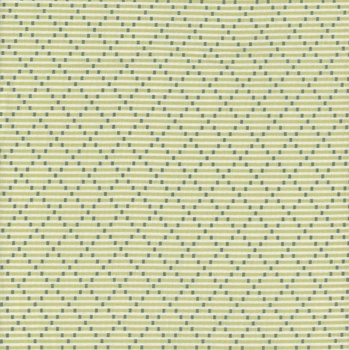 Andover Fabrics Snowberry Lattice Stripe Spruce Green