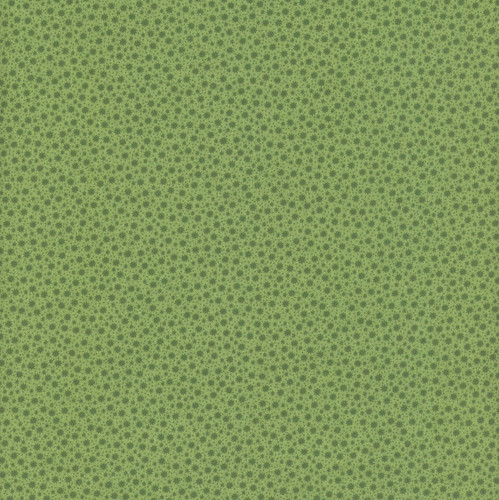 Andover Fabrics Snowberry Flurry Spruce Green