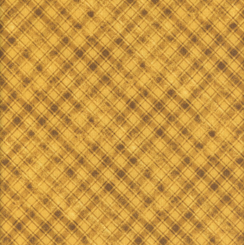 Wilmington Prints Fabrics Sunshine Whispers Bruce Park Plaid Yellow