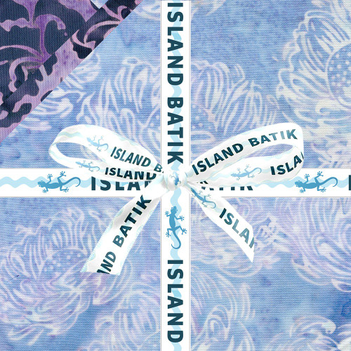 Lumin Fabrics Island Batik Rosy Bloom Batiks 5 Inch Squares