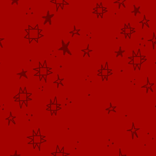 Dear Stella Fabrics Quiltstellation Pammie Jane Quiltstellation Mars Red