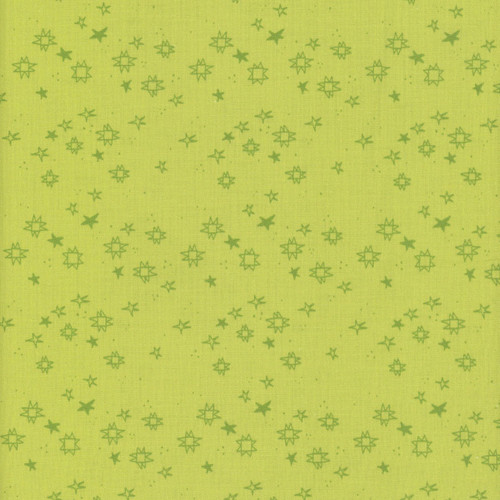 Dear Stella Fabrics Quiltstellation Pammie Jane Quiltstellation Moonshine Green