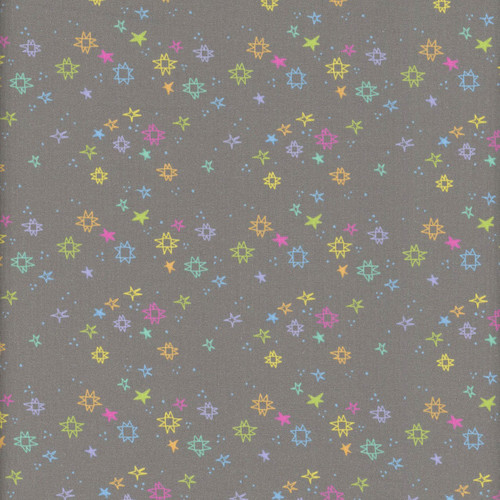 Dear Stella Fabrics Quiltstellation Pammie Jane Quiltstellation Pluto Grey