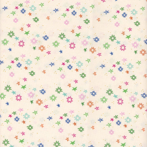 Dear Stella Fabrics 108 Inch Wide Quilt Backing Quiltstellation Andromeda Blue