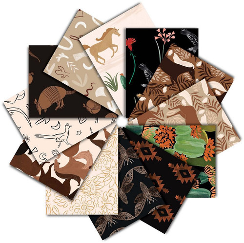 Dear Stella Fabrics Wild And Free Fay Nye 12 Fat Quarters
