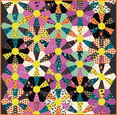 Moda Fabrics Freaky Familiars Ruby Star Society Freaky Familiars Quilt Kit