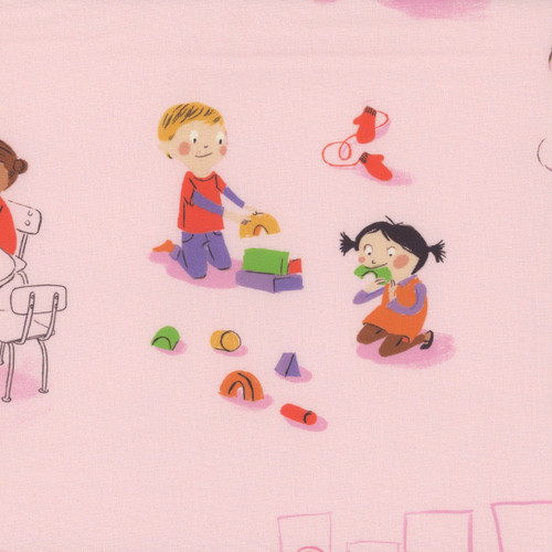 Windham Fabrics Heather Ross Favorites Pink Kindergarten