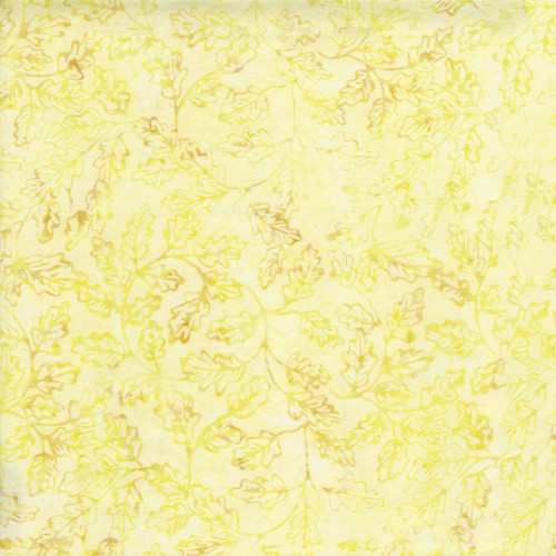 Timeless Treasures Fabrics Radiant Meadow Tonga Batiks Wing and Prayer Leaves On Swirly Vines Beam