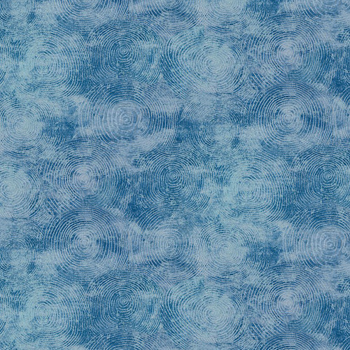 Timeless Treasures Fabrics Gossamer Swirl Texture Blue