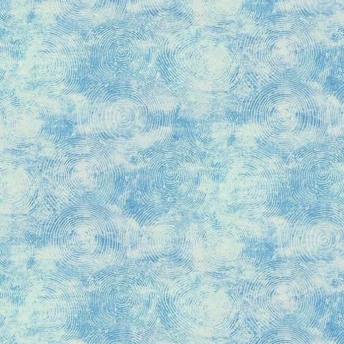 Timeless Treasures Fabrics Gossamer Swirl Texture Sky Blue, fabric with a swirling swirl texture in sky blue color.