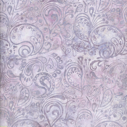 Timeless Treasures Fabrics Cosmic Tonga Batiks Paisley Pewter