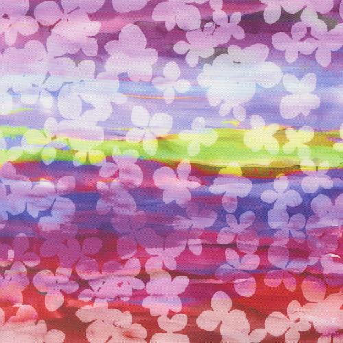 Moda Fabrics Gradients Gallery Moda Pretty Shadows Multi Pink Red Blue Yellow