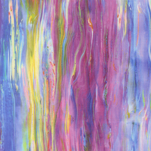 Moda Fabrics Gradients Gallery Moda Fluid Glaze Stripes  Multi Pink Red Blue Green