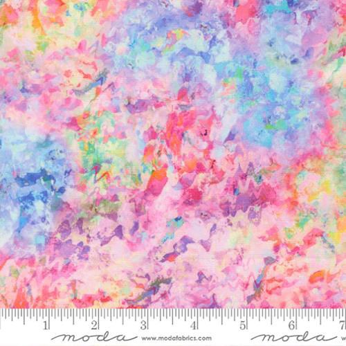 Moda Fabrics Gradients Gallery Moda Color Field Blenders  Multi Pink Red Blue Green