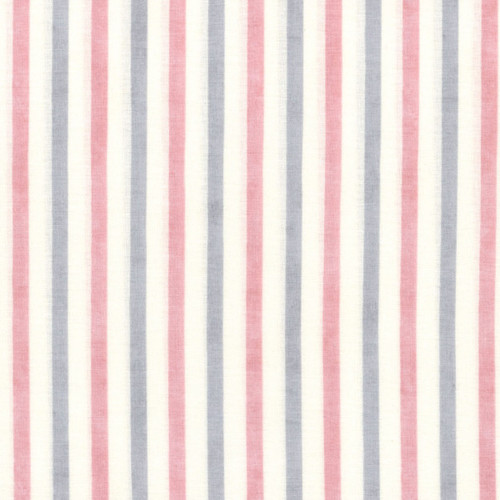 Wilmington Prints Blushing Meadow Danhui Nai Stripes CreamPink
