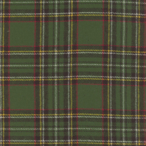 Marcus Fabrics Primo Plaids Woven Flannel Holiday Cheer Highland Plaid Green