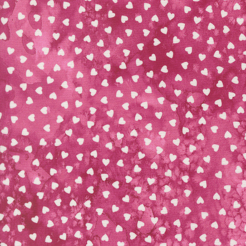 Moda Fabrics Fleur The Love Create Joy Project Sweetheart Valentines Small Hearts Rose Pink