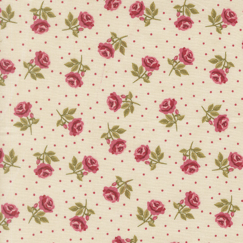 Moda Fabrics Je Taime Stacy Iest Hsu Roses Are Red Floral Lace Multi
