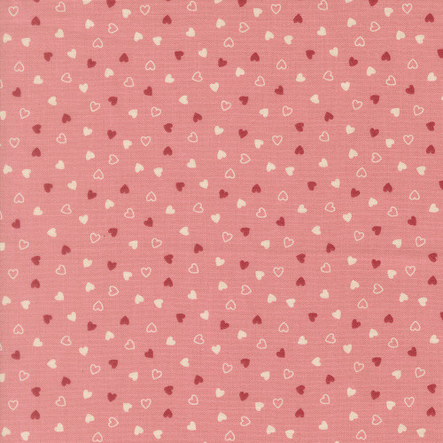 Moda Fabrics Je Taime Stacy Iest Hsu Sweet Hearts Blossom Pink
