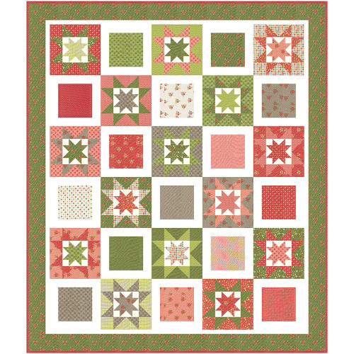 <p>Whimsy Stars Quilt Pattern Quilting Life Designs </p>