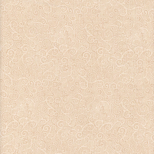 Andover Fabrics Kindred Makower UK Scroll Cream