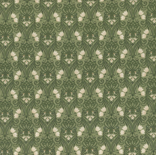 Andover Fabrics Kindred Makower UK Lily Green