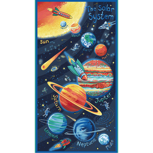 Andover Fabrics Orbit Makower UK Panel Multi