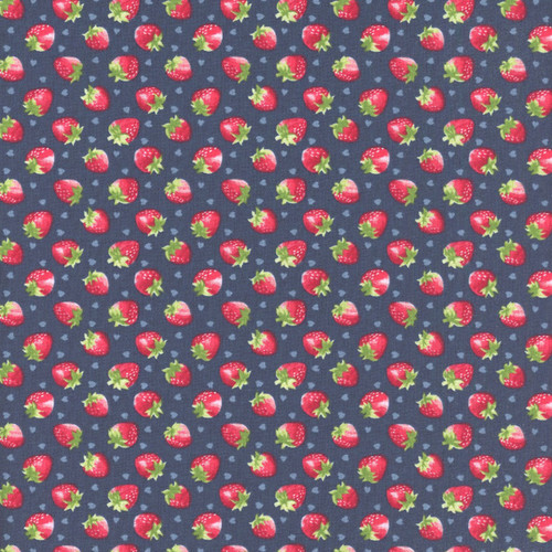 Andover Fabrics Our Simple Life Charisma Horton Berry Harvest Night Sky Blue