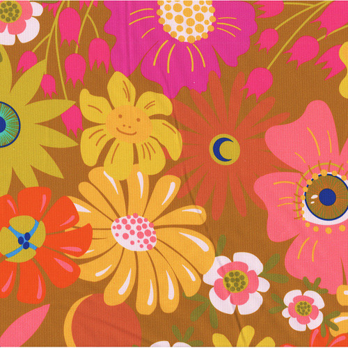 Andover Fabrics Redwood 108 Inch Wide Quilt Backing Open-Eyed Sun