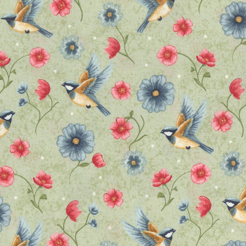 Andover Fabrics Sparrow Falls Michael Nardi Sparrow Falls Moss
