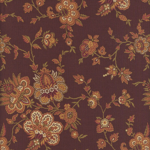 Andover Fabrics Trunk Treasures Jo Morton Regency Burgundy