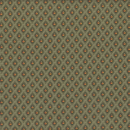 Andover Fabrics Trunk Treasures Jo Morton Fretwork Olive