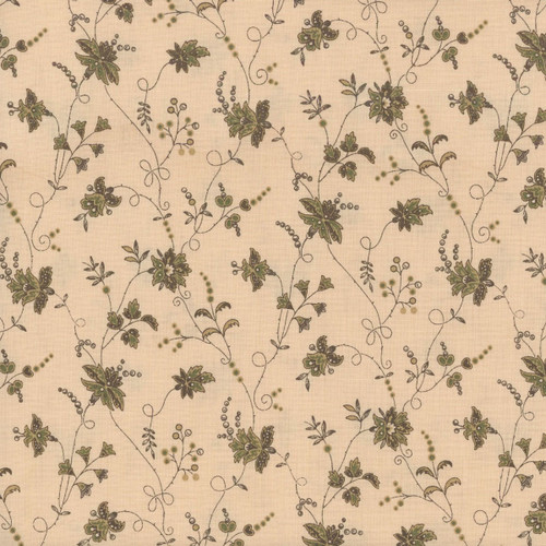 Andover Fabrics Trunk Treasures Jo Morton Trellis Olive