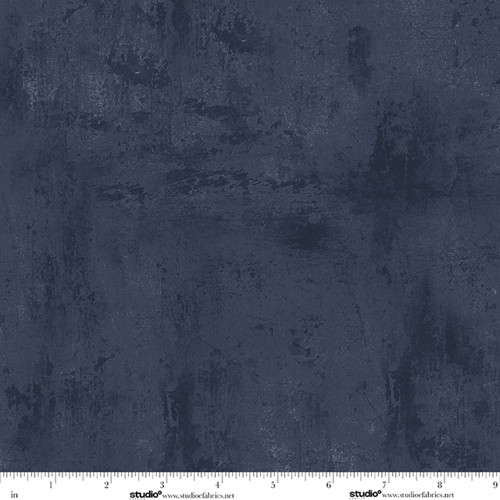 Studio E Fabrics Stars and Stripes Funny Girl Surface Design Midnight Blue