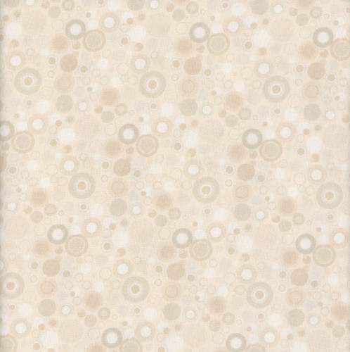 Henry Glass Fabrics Bubble Dot 108 Inch Wide Quilt Back Leanne Anderson Dots Cream
