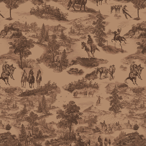 Windham Fabrics Lone Star Trail Whistler Studios Cowboy Toile Saddle