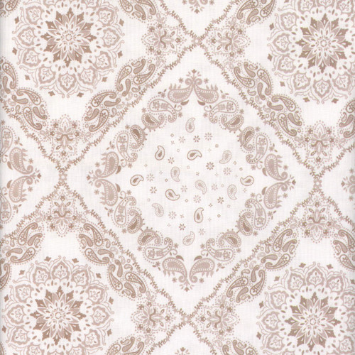 Windham Fabrics Lone Star Trail Whistler Studios Bandana Ivory