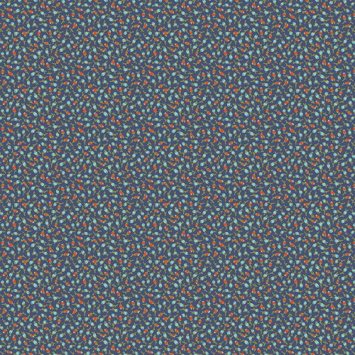 Windham Fabrics Pocket Posies Whistler Studios Ditsy Bloom Navy