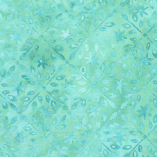 Windham Fabrics Anthology Batiks Avalon Jacqueline de Jonge Lattice Mint Green
