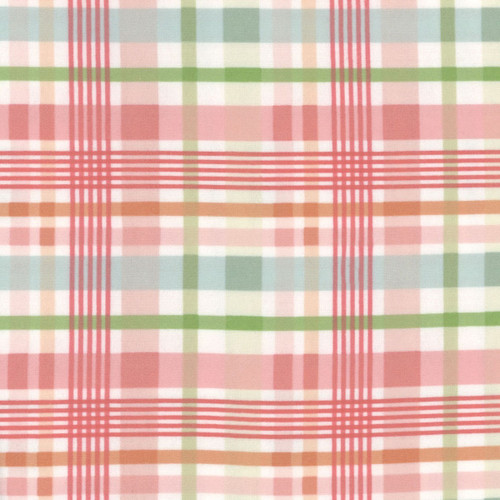 Riley Blake Fabrics Love You to the Moon Flannel Echo Park Plaid Multi Multi