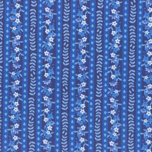 Windham Fabrics Chateau Meow Whistler Studios Wallpaper Royal Blue